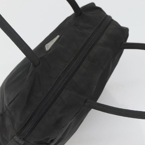 PRADA Hand Bag Nylon Black Silver Auth bs26350 - Picture 6 of 16